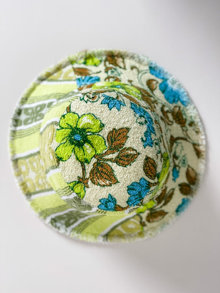CHARLIE #193 LARGE handmade by expert artisans from upcycled vintage towels, in Sydney.