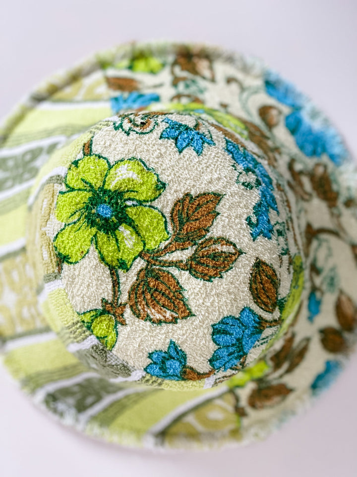 CHARLIE #193 LARGE handmade by expert artisans from upcycled vintage towels, in Sydney.