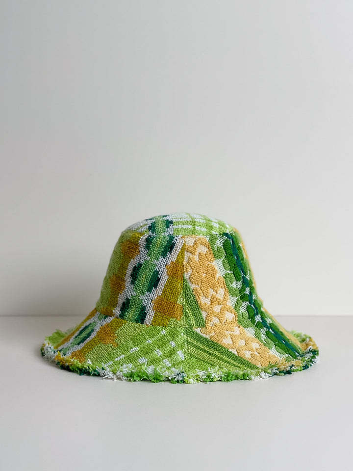 CHARLIE #204 LARGE handmade by expert artisans from upcycled vintage towels, in Sydney.