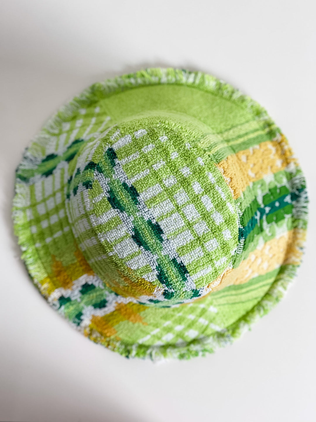 CHARLIE #204 LARGE handmade by expert artisans from upcycled vintage towels, in Sydney.