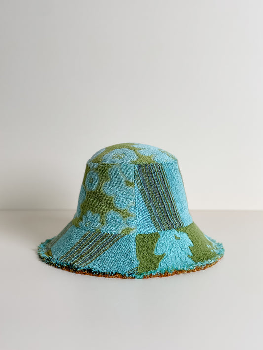 Re/lax Remade one-of-a-kind vintage towel hats, lovingly handmade in Australia from upcycled fabrics.