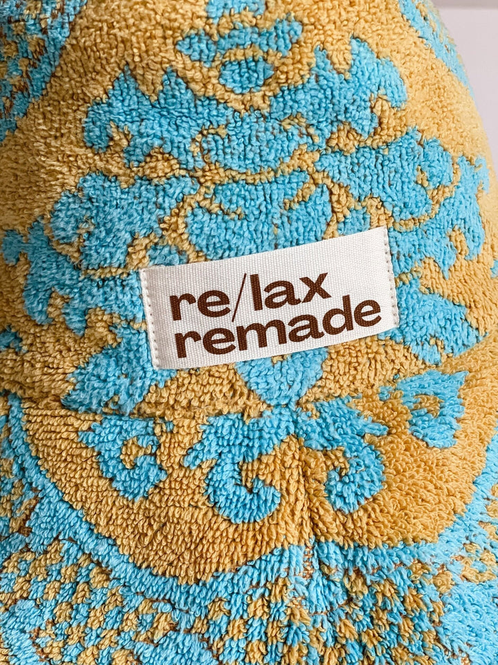 Charlie #41 Medium handmade by expert artisans from upcycled vintage towels, in Sydney.