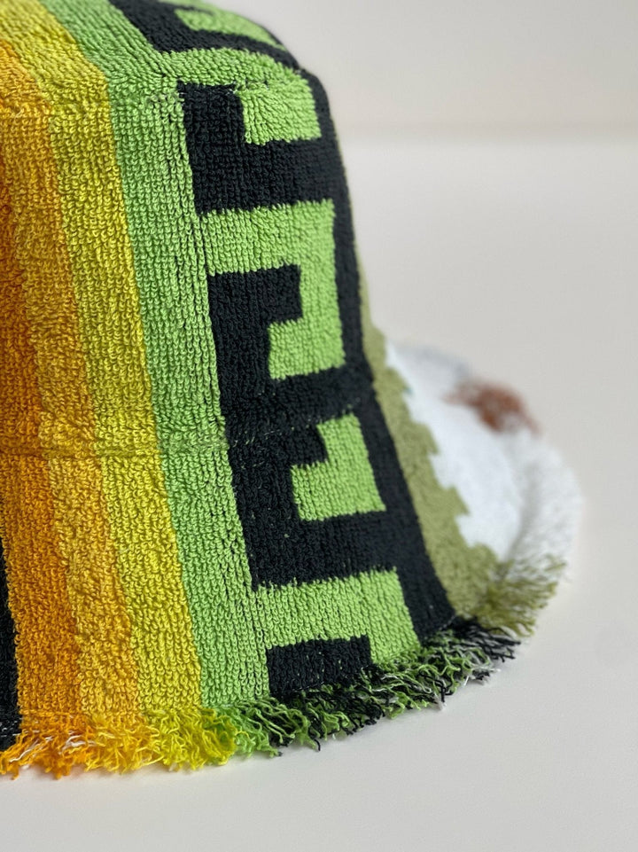 CHARLIE #83 LARGE handmade by expert artisans from upcycled vintage towels, in Sydney.