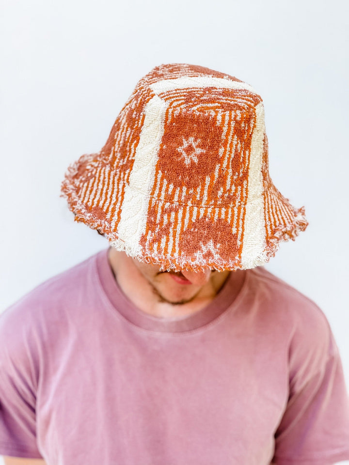 Duke #4 Large handmade by expert artisans from upcycled vintage towels, in Sydney.