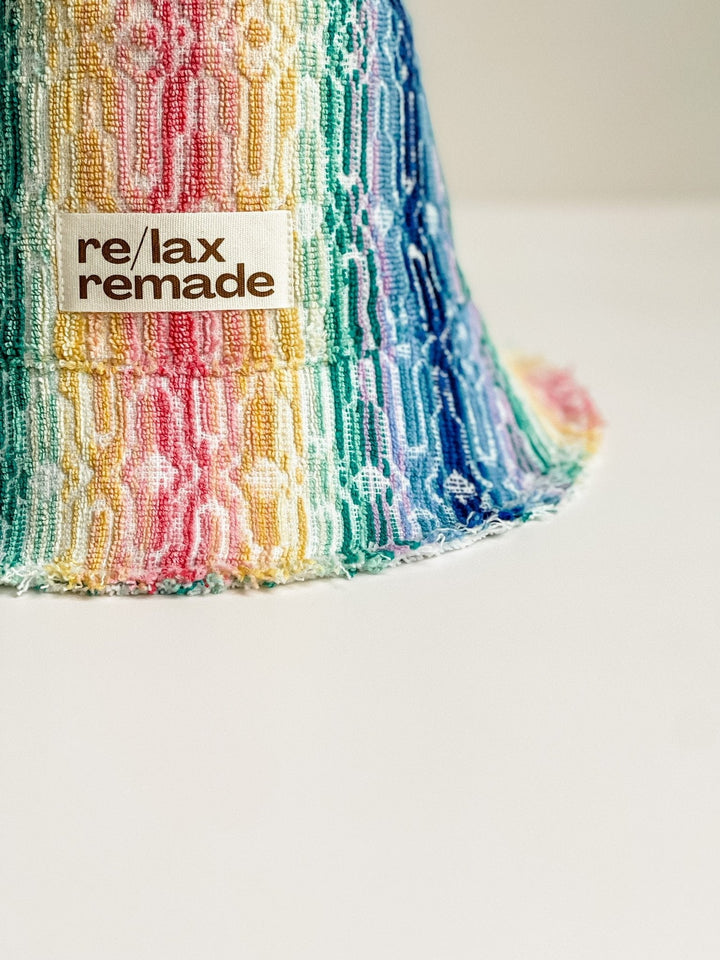 Duke #79 Medium handmade by expert artisans from upcycled vintage towels, in Sydney.