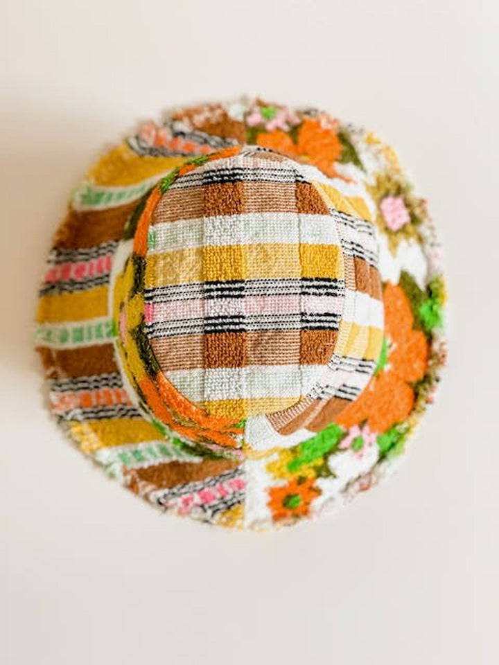 Duke #8 Medium handmade by expert artisans from upcycled vintage towels, in Sydney.