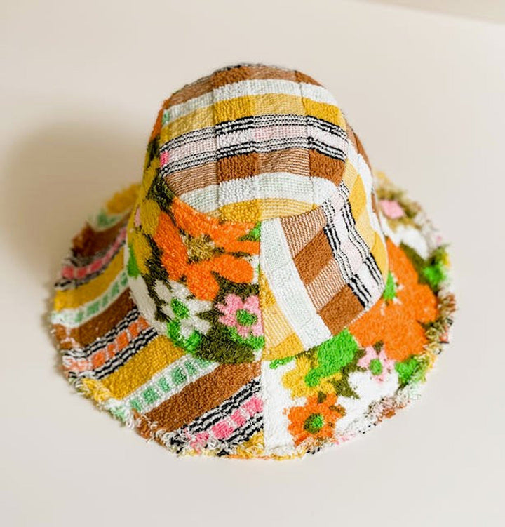 Duke #8 Medium handmade by expert artisans from upcycled vintage towels, in Sydney.