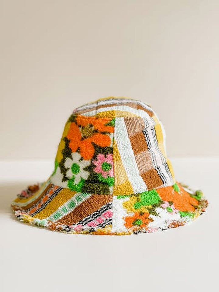 Duke #8 Medium handmade by expert artisans from upcycled vintage towels, in Sydney.