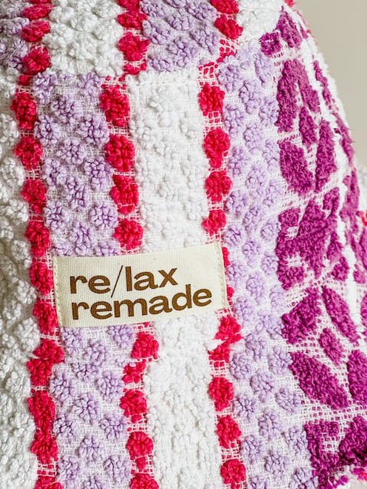 Duke #9 Medium handmade by expert artisans from upcycled vintage towels, in Sydney.