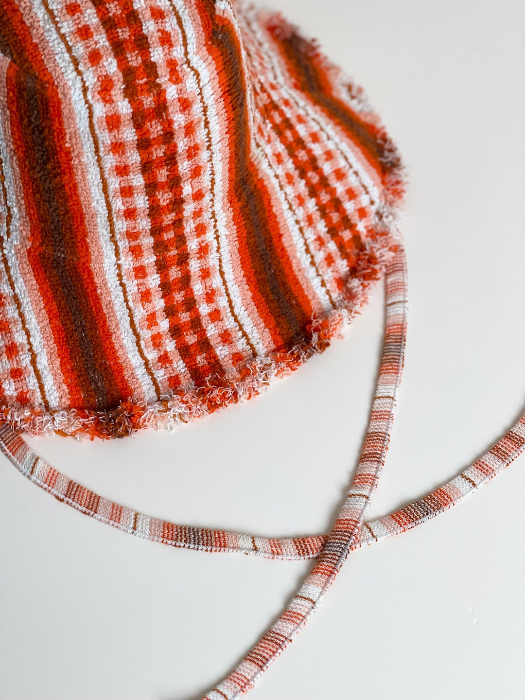 FRANKIE #106 LARGE handmade by expert artisans from upcycled vintage towels, in Sydney.
