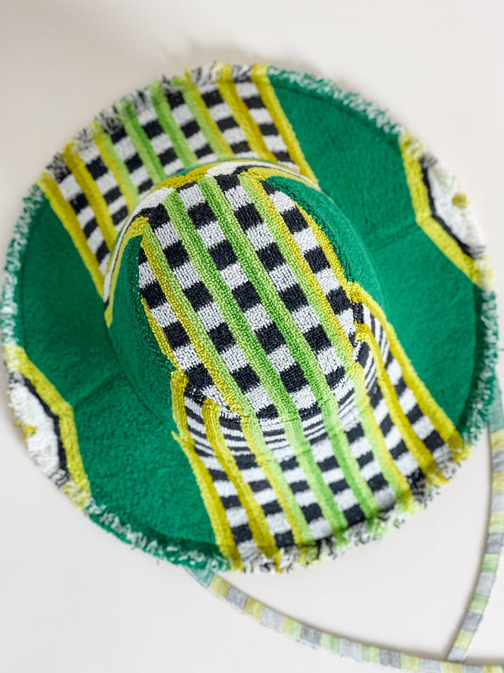 FRANKIE #108 LARGE handmade by expert artisans from upcycled vintage towels, in Sydney.
