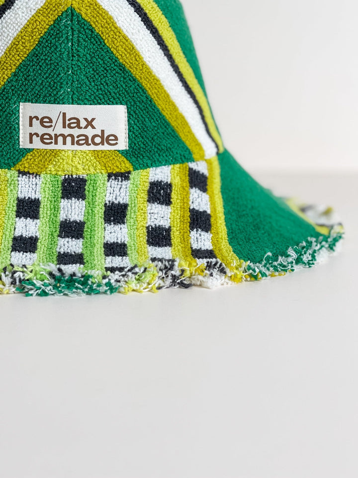 FRANKIE #108 LARGE handmade by expert artisans from upcycled vintage towels, in Sydney.