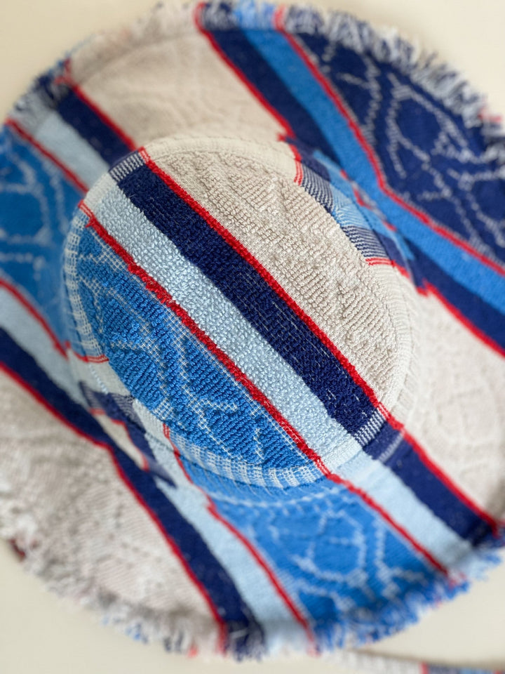 FRANKIE #119 LARGE handmade by expert artisans from upcycled vintage towels, in Sydney.