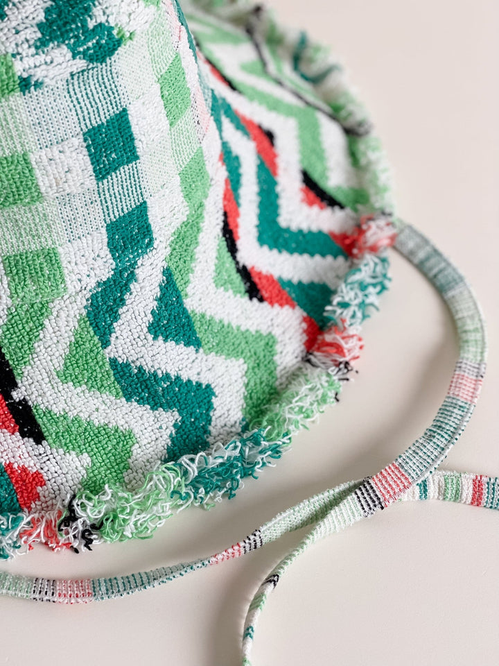 FRANKIE #121 MEDIUM handmade by expert artisans from upcycled vintage towels, in Sydney.