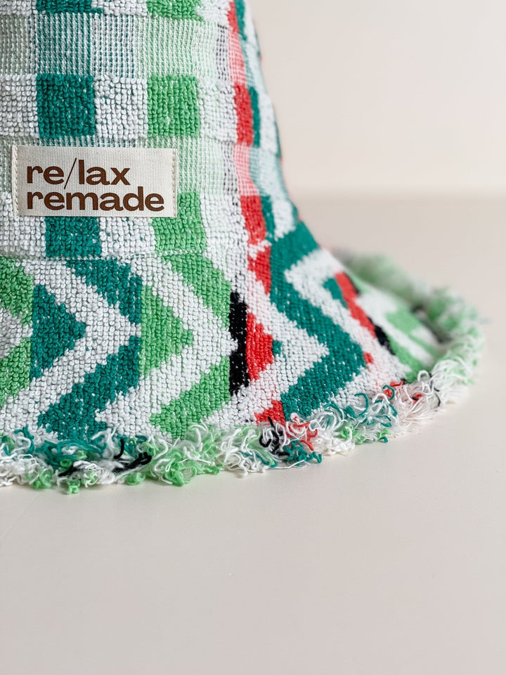 FRANKIE #121 MEDIUM handmade by expert artisans from upcycled vintage towels, in Sydney.