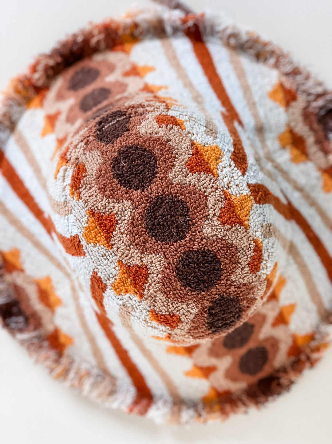 FRANKIE #122 MEDIUM handmade by expert artisans from upcycled vintage towels, in Sydney.