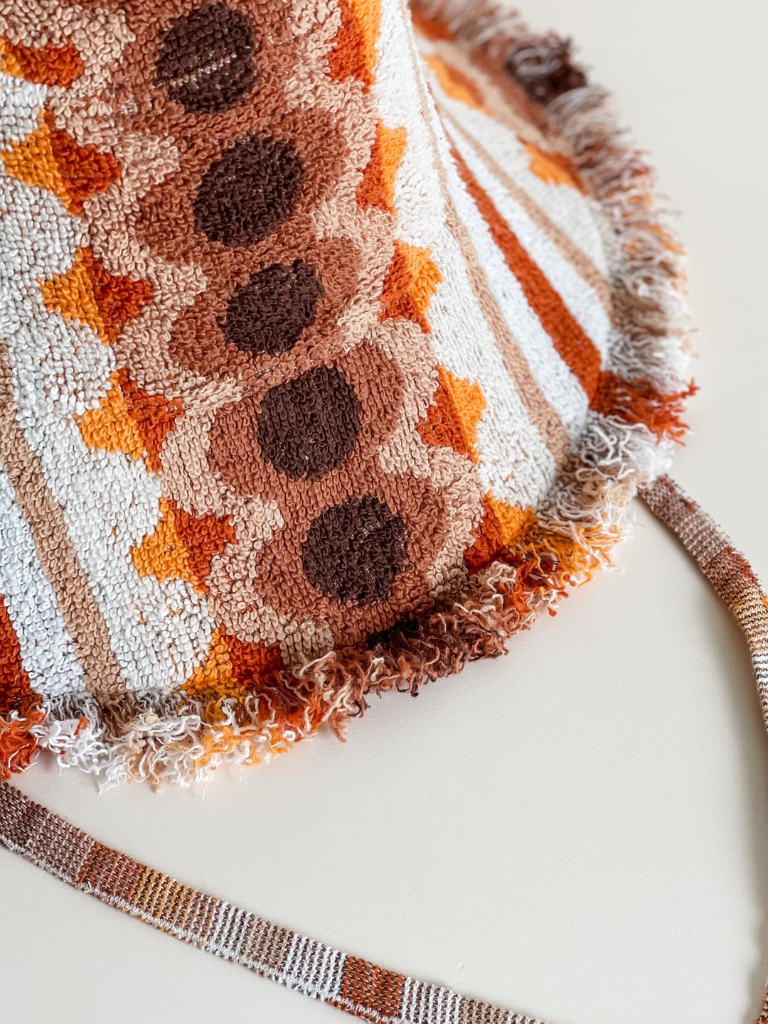 FRANKIE #122 MEDIUM handmade by expert artisans from upcycled vintage towels, in Sydney.