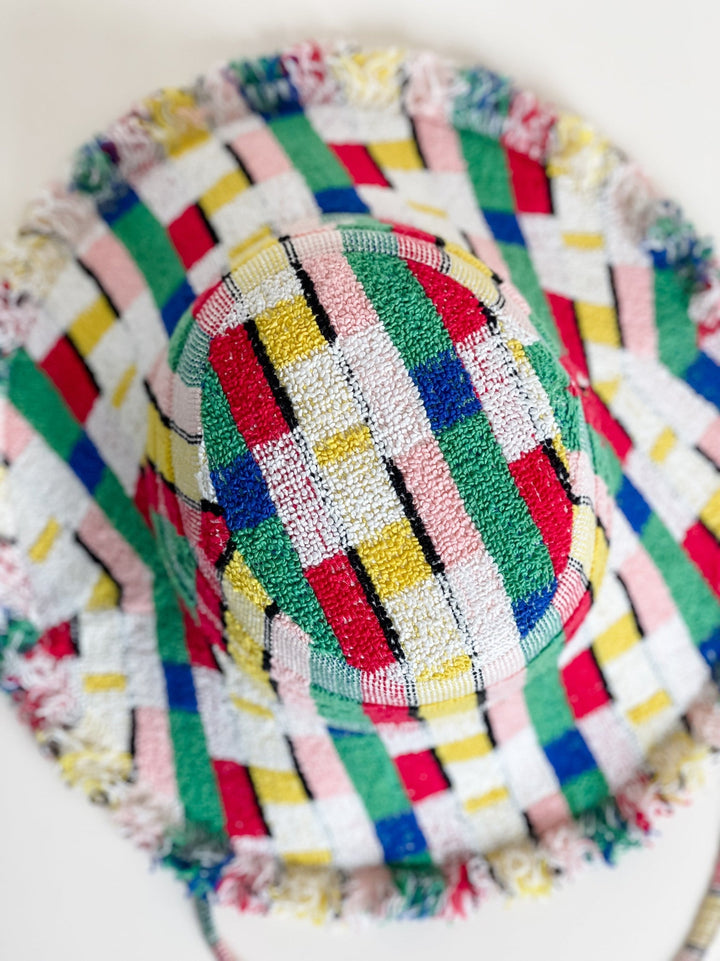 FRANKIE #123 MEDIUM handmade by expert artisans from upcycled vintage towels, in Sydney.