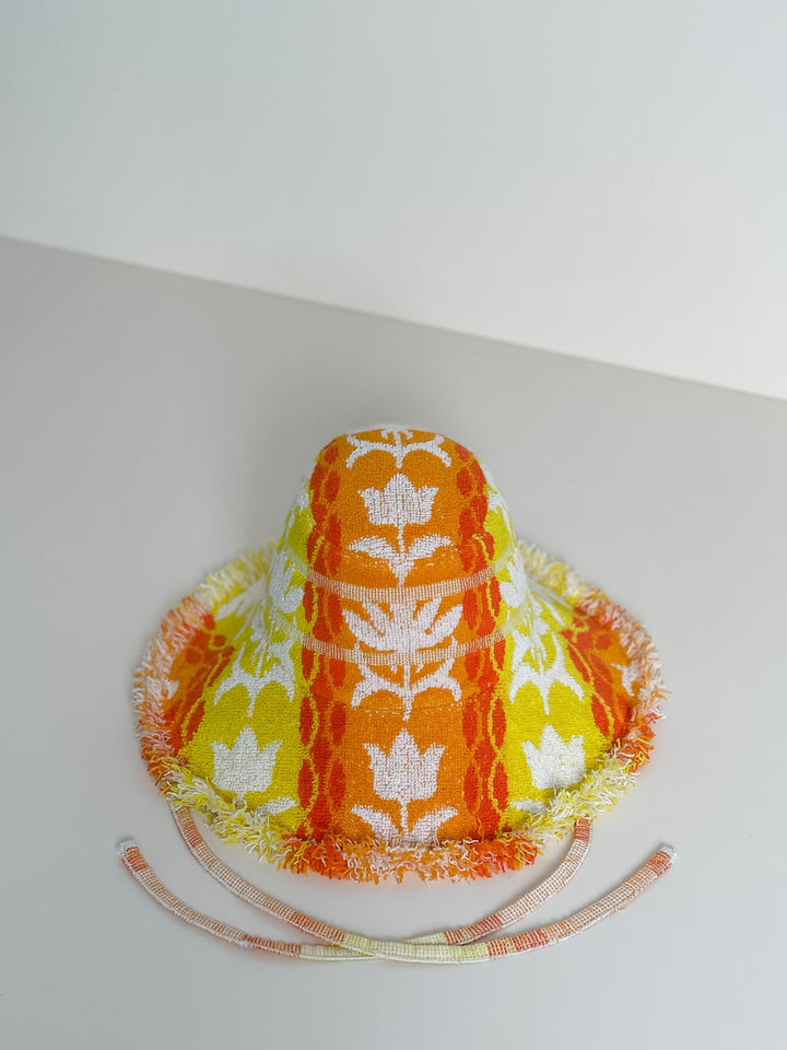 FRANKIE #146 SMALL, handmade by expert artisans from upcycled vintage towels, in Sydney.