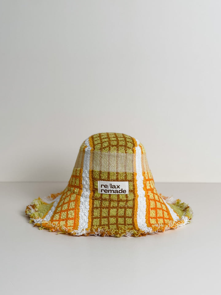 FRANKIE #157 SMALL, handmade by expert artisans from upcycled vintage towels, in Sydney.
