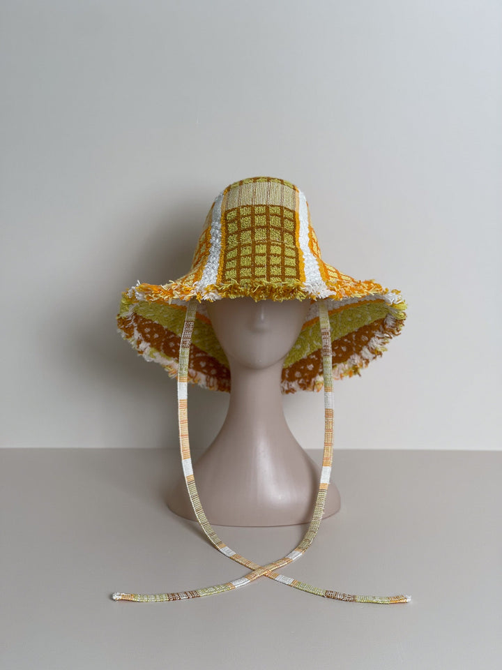 FRANKIE #157 SMALL, handmade by expert artisans from upcycled vintage towels, in Sydney.
