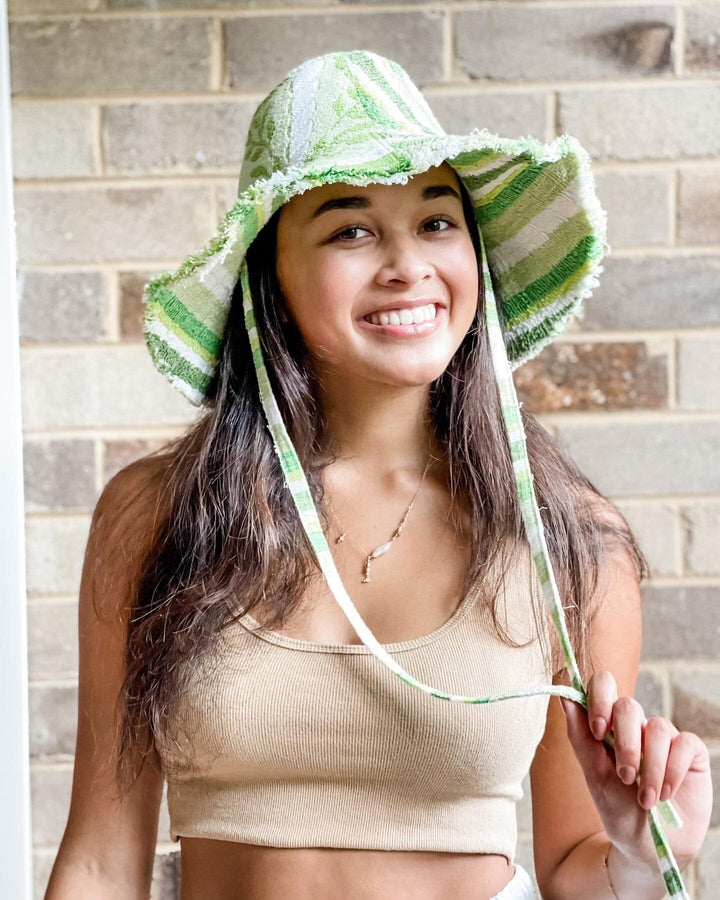 Frankie #46 Large handmade by expert artisans from upcycled vintage towels, in Sydney.