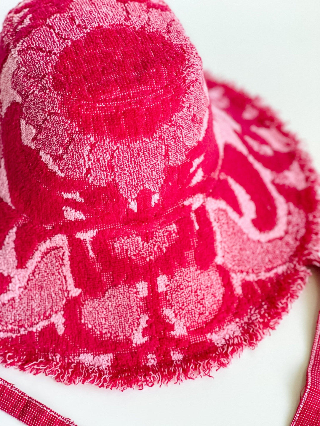 Frankie #61 Medium handmade by expert artisans from upcycled vintage towels, in Sydney.