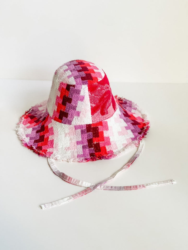 Frankie #63 Large handmade by expert artisans from upcycled vintage towels, in Sydney.