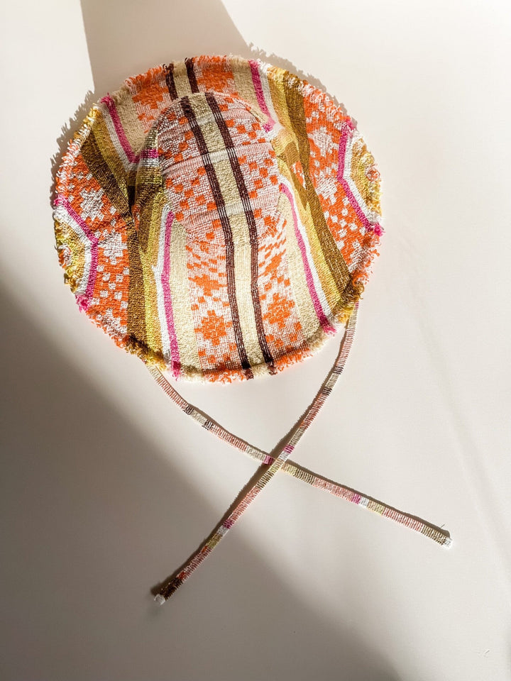 Frankie #68 Medium handmade by expert artisans from upcycled vintage towels, in Sydney.