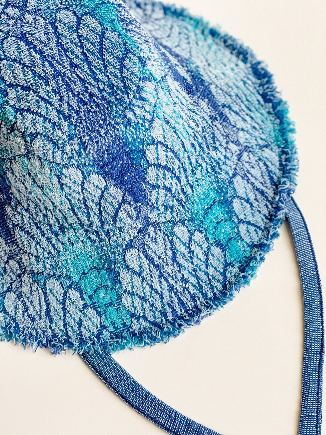 FRANKIE #81 LARGE handmade by expert artisans from upcycled vintage towels, in Sydney.