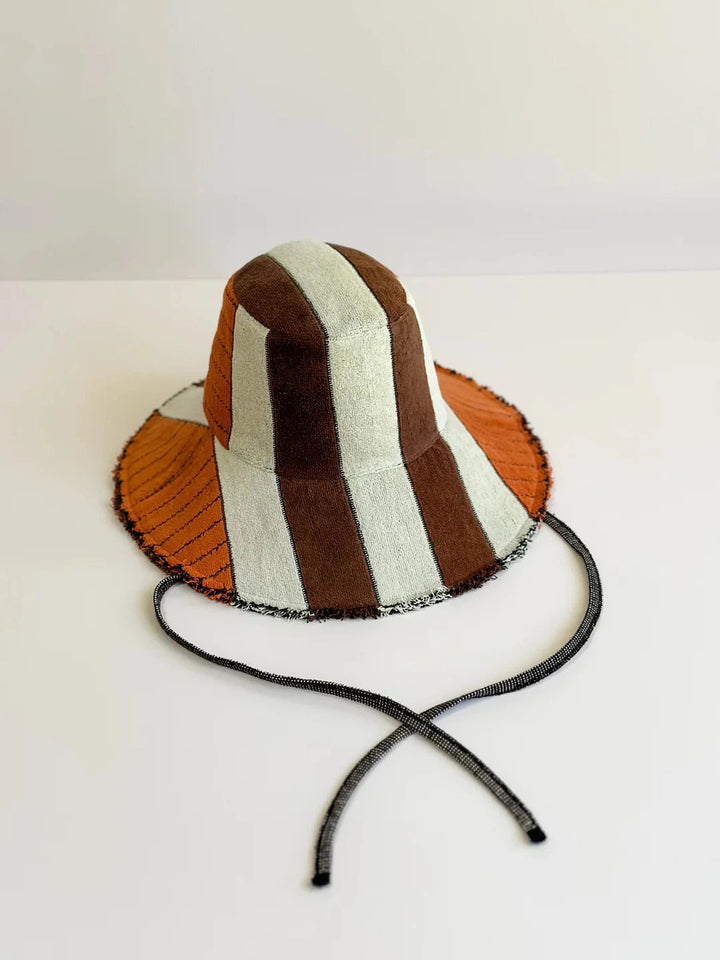 FRANKIE #90 LARGE handmade by expert artisans from upcycled vintage towels, in Sydney.