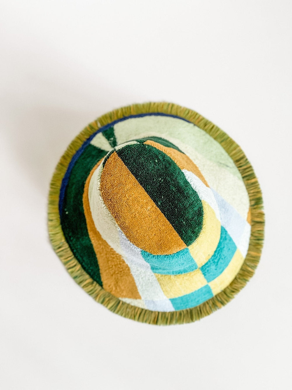 Freya #14 Medium handmade by expert artisans from upcycled vintage towels, in Sydney.