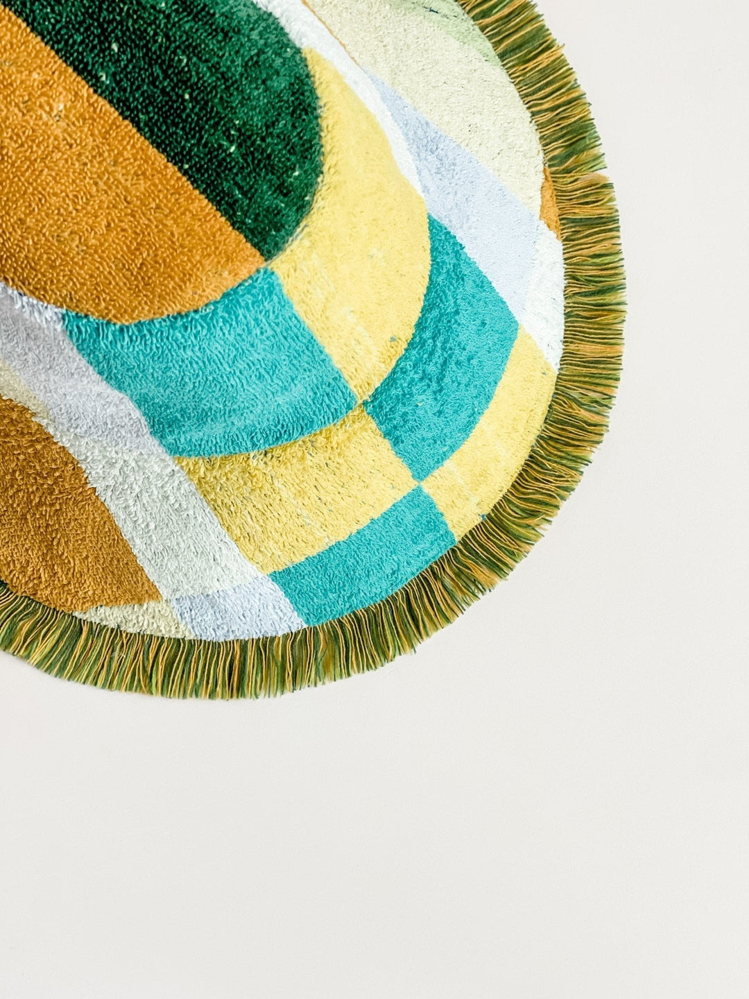 Freya #14 Medium handmade by expert artisans from upcycled vintage towels, in Sydney.