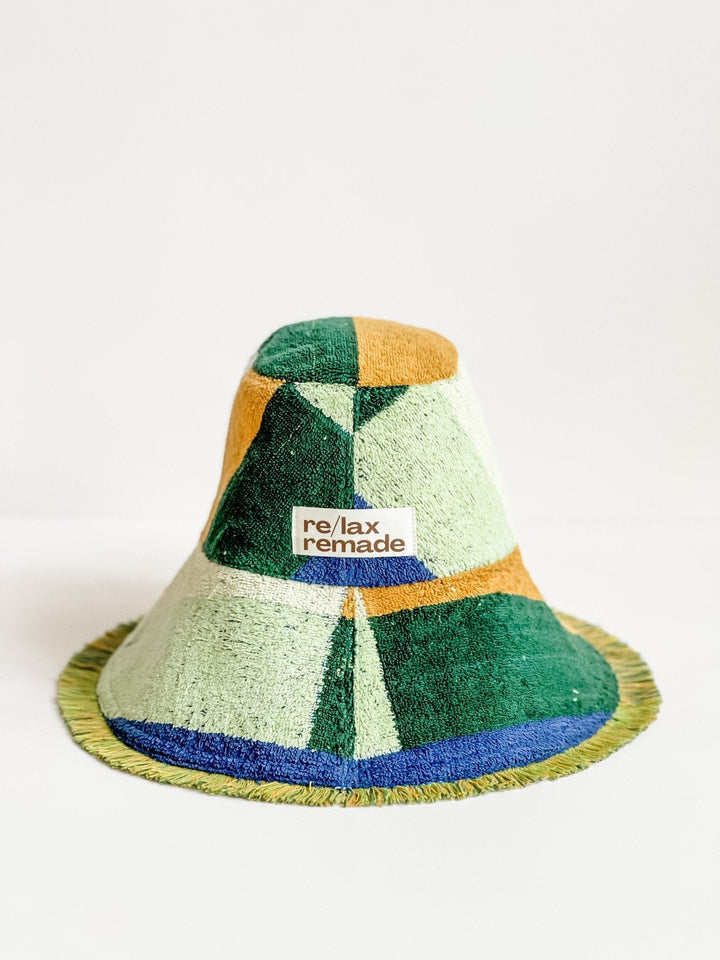 Freya #14 Medium handmade by expert artisans from upcycled vintage towels, in Sydney.