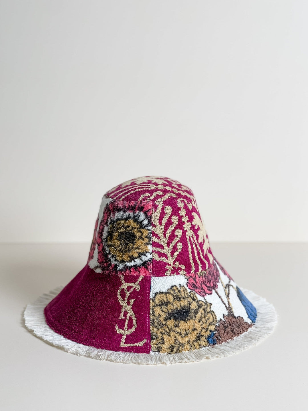 FREYA #37 (DESIGNER Vintage YSL) LARGE handmade by expert artisans from upcycled vintage towels, in Sydney.
