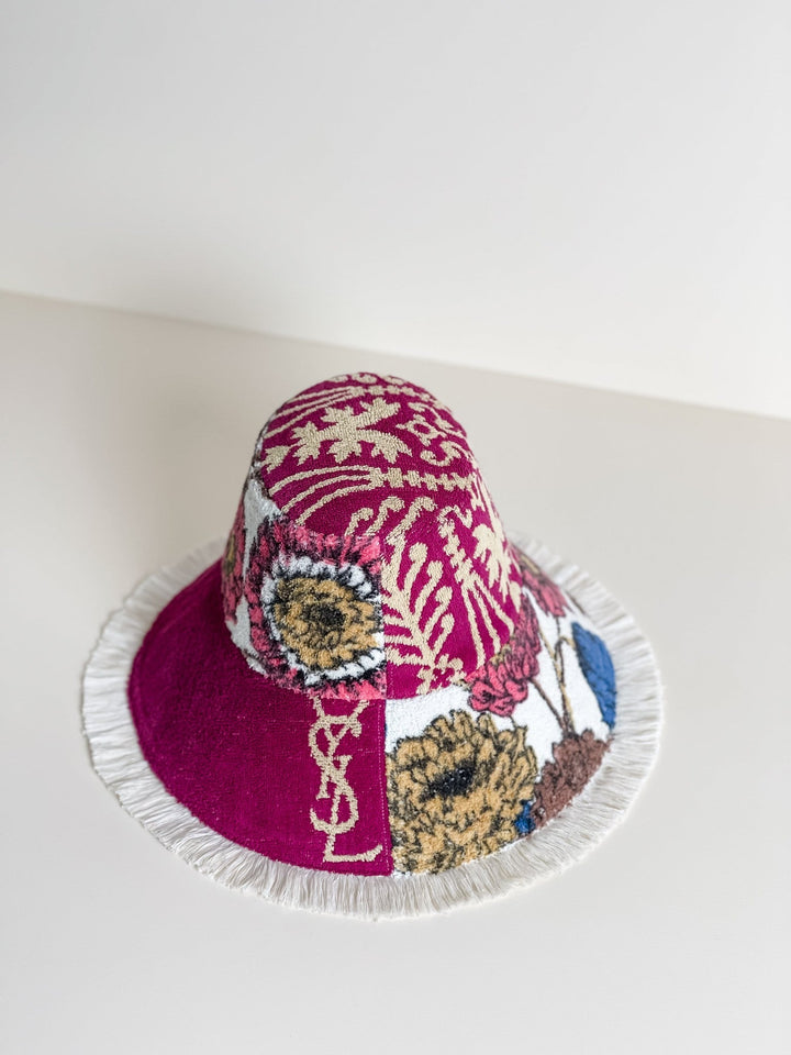 FREYA #37 (DESIGNER Vintage YSL) LARGE handmade by expert artisans from upcycled vintage towels, in Sydney.