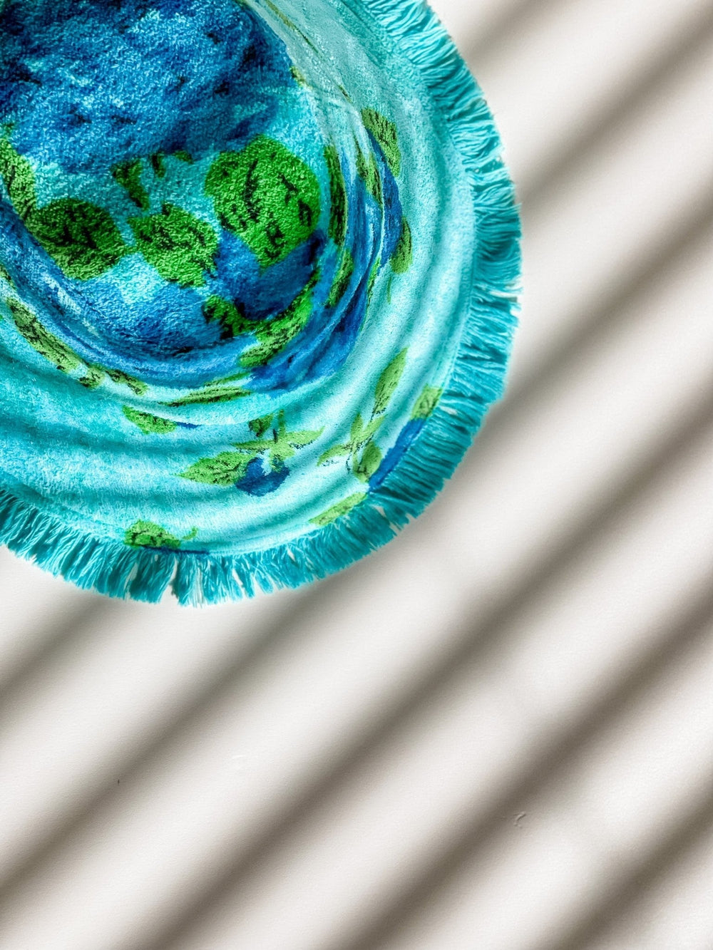 FREYA #4 MEDIUM handmade by expert artisans from upcycled vintage towels, in Sydney.
