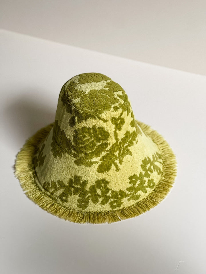 Freya #9 Medium handmade by expert artisans from upcycled vintage towels, in Sydney.