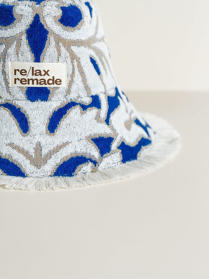 FREYA CROP #24 MEDIUM handmade by expert artisans from upcycled vintage towels, in Sydney.