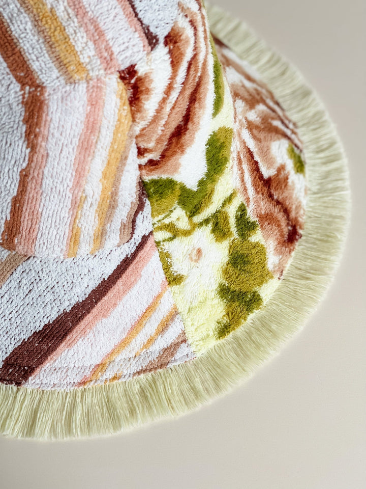 FREYA CROP #29 LARGE handmade by expert artisans from upcycled vintage towels, in Sydney.