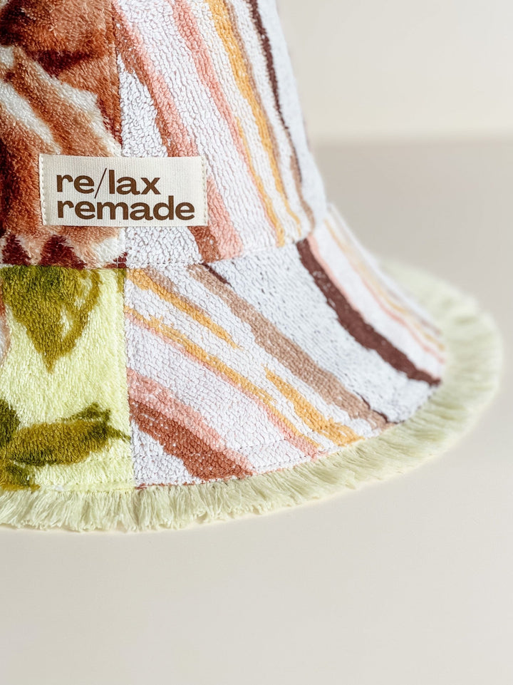 FREYA CROP #29 LARGE handmade by expert artisans from upcycled vintage towels, in Sydney.