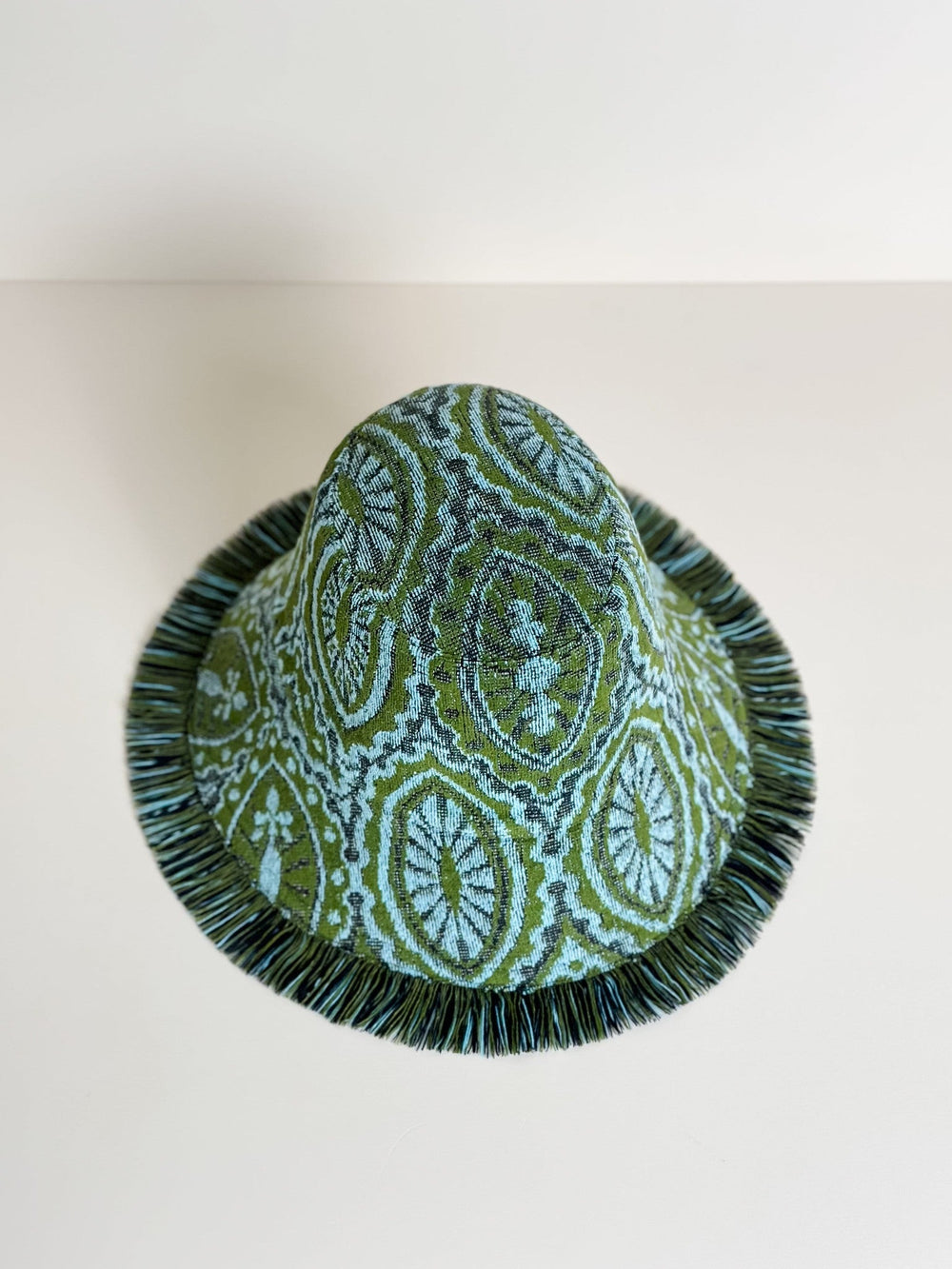 FREYA CROP #30 MEDIUM handmade by expert artisans from upcycled vintage towels, in Sydney.