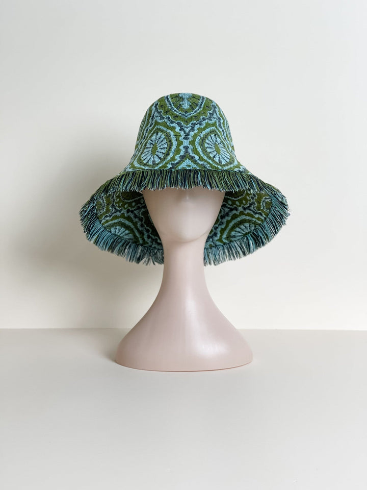 FREYA CROP #30 MEDIUM handmade by expert artisans from upcycled vintage towels, in Sydney.