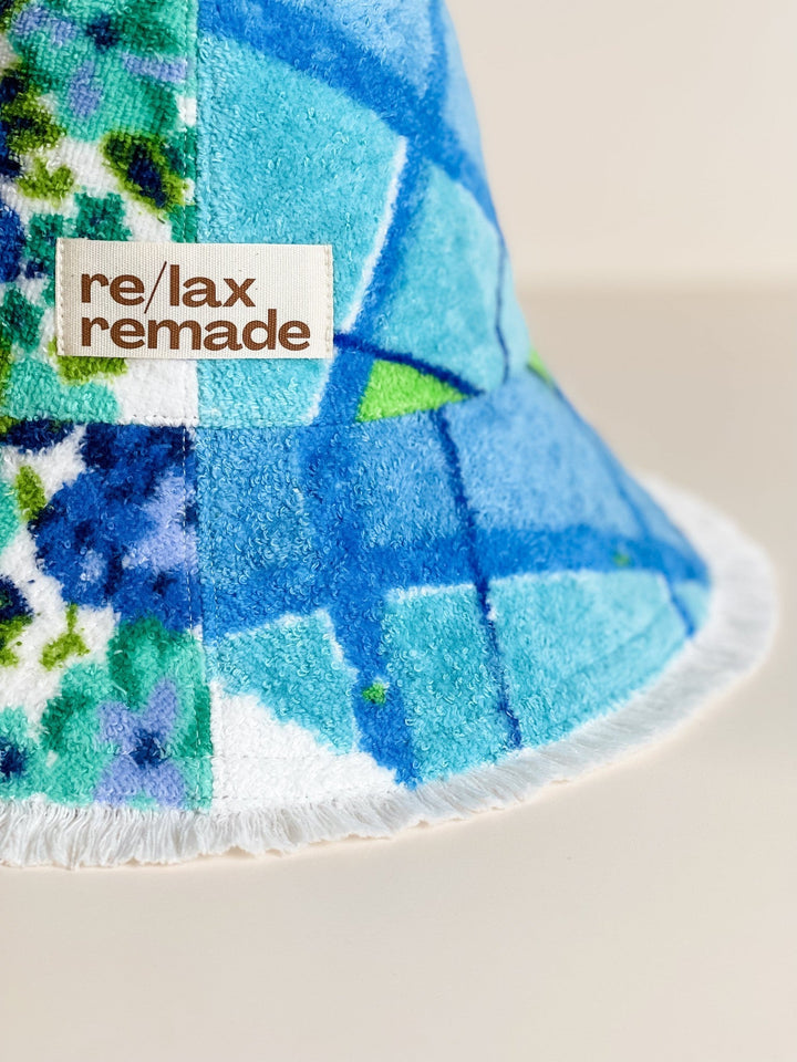 FREYA CROP #31 MEDIUM handmade by expert artisans from upcycled vintage towels, in Sydney.