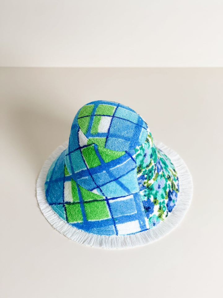 FREYA CROP #31 MEDIUM handmade by expert artisans from upcycled vintage towels, in Sydney.