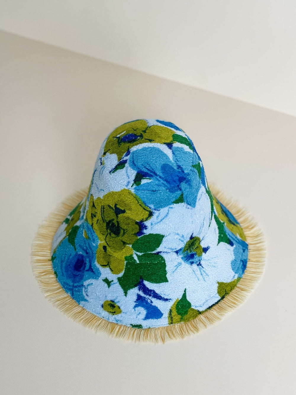 FREYA CROP #33 MEDIUM handmade by expert artisans from upcycled vintage towels, in Sydney.