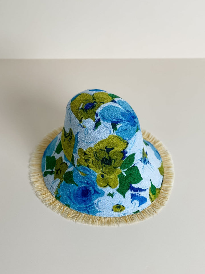 FREYA CROP #33 MEDIUM handmade by expert artisans from upcycled vintage towels, in Sydney.