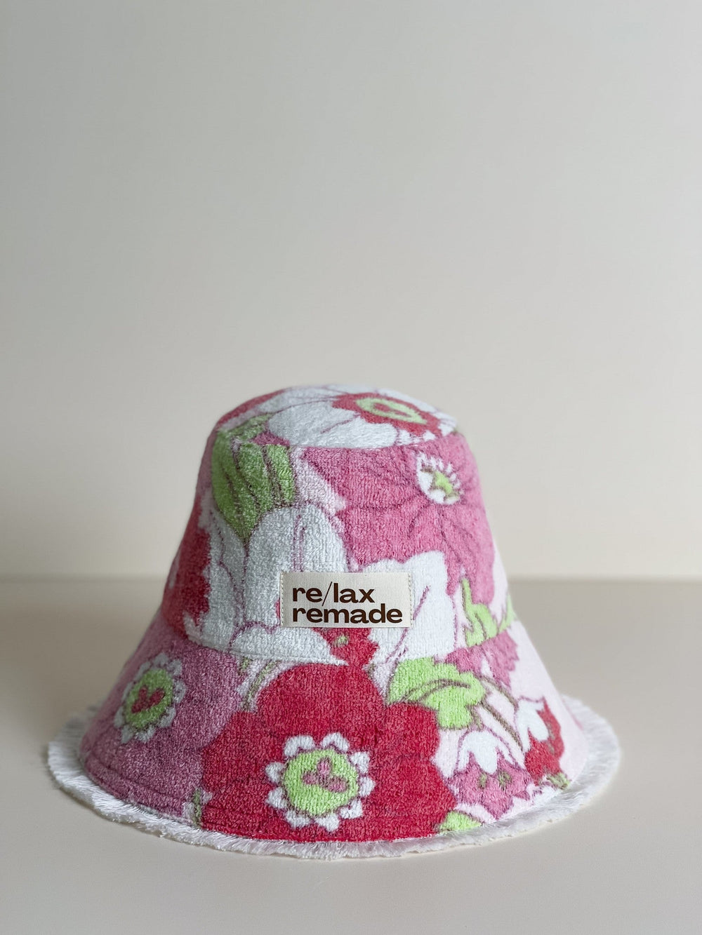 FREYA CROP #35 MEDIUM handmade by expert artisans from upcycled vintage towels, in Sydney.