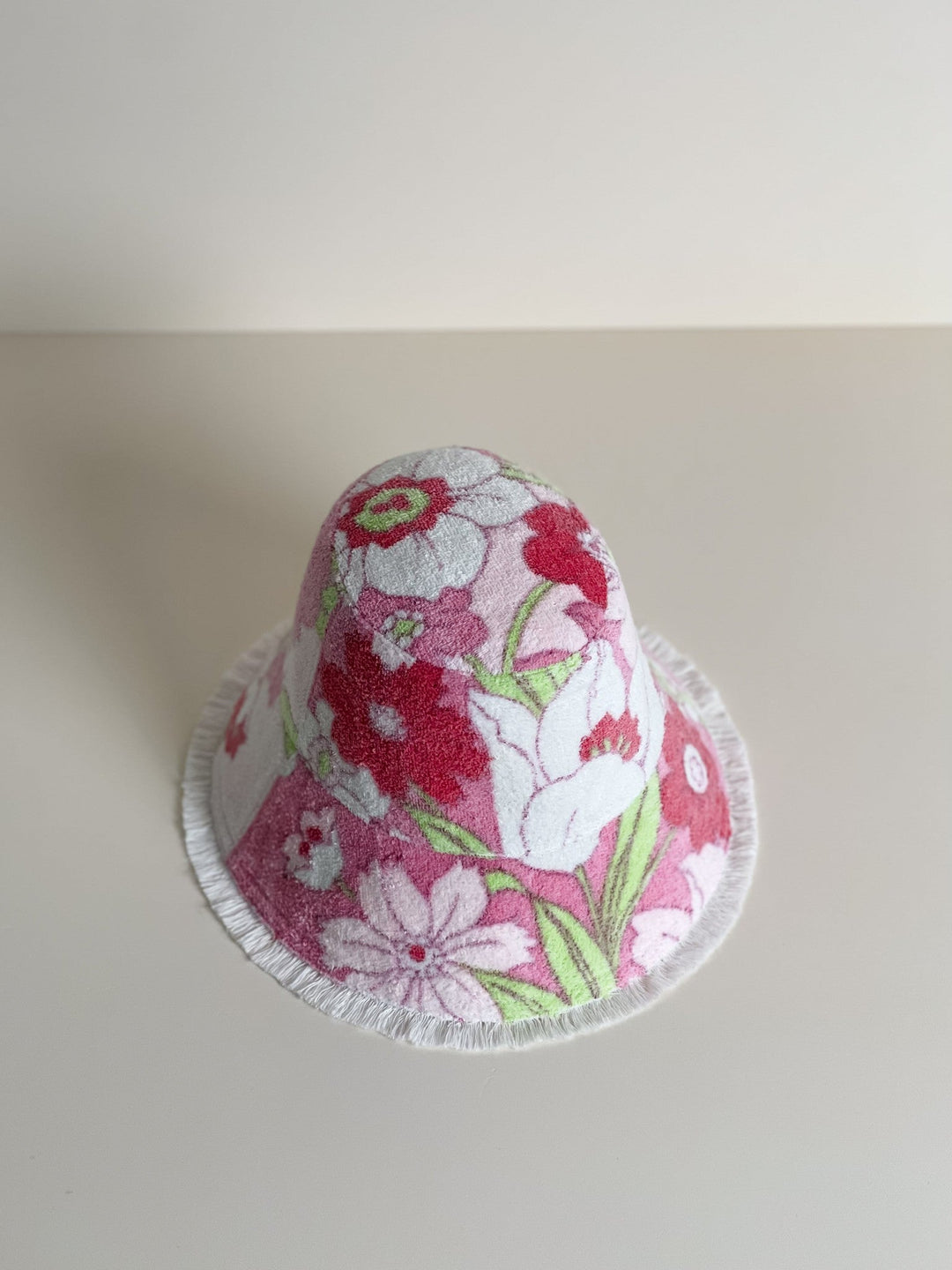FREYA CROP #35 MEDIUM handmade by expert artisans from upcycled vintage towels, in Sydney.