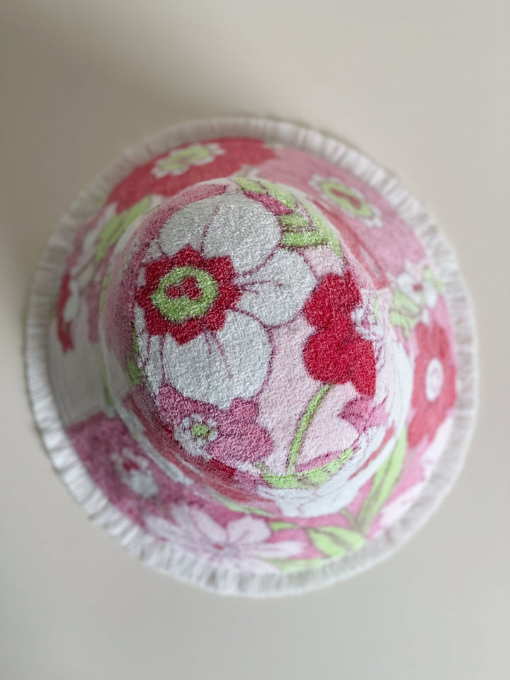 FREYA CROP #35 MEDIUM handmade by expert artisans from upcycled vintage towels, in Sydney.